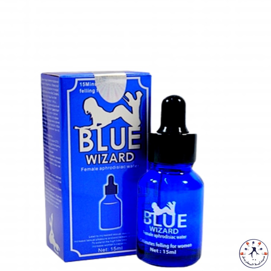 قطرة بلو ويزارد للإثارة Blue Wizard Female Aphrodisiac Water 15ml